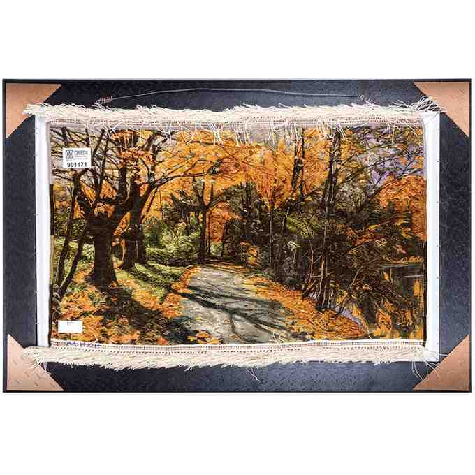 تصویر 3 از تابلو فرش طبیعت پاییزی رنگارنگ الهام بخش